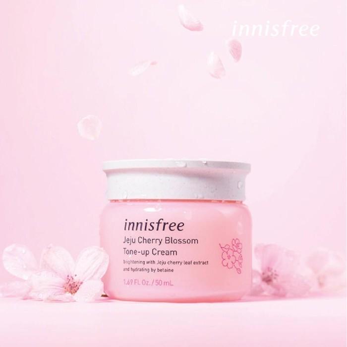 Gambar INNISFREE Jeju Cherry Blossom Skincare Pencerah Wajah Lembab Glowing - INS CherryB, Lotion dari @Beautyisyourss undefined Tokopedia