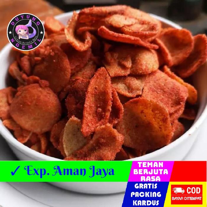 Gambar Basreng Stik Gurih 500gr / Basreng Stik Pedas - basreng - Raos Rasa - KOIN PDS POLOS, 500g dari Raos Rasa undefined Tokopedia