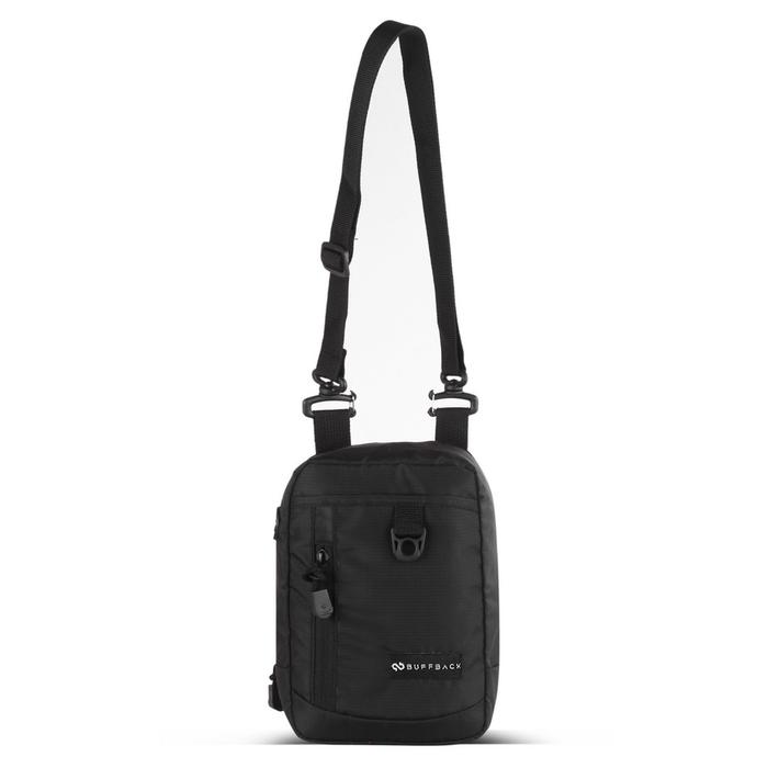 Gambar Tas Selempang Slingbag Pria Buffback Nao - Hitam dari Buffback Shop undefined Tokopedia