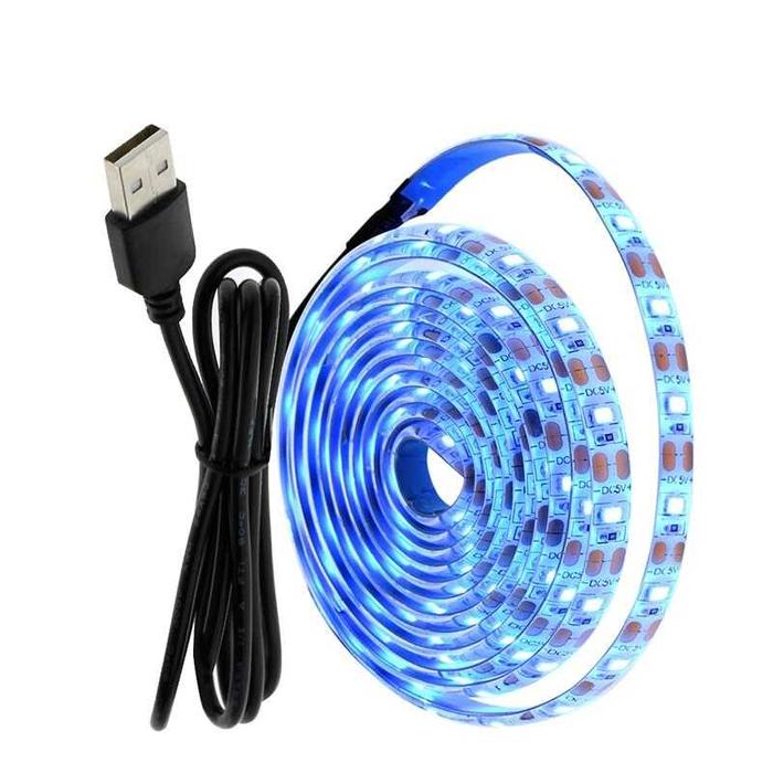 Gambar Hunta Lampu LED Strip USB 2835 300 LED 5 Meter - LED - Biru dari HOme PrOduk Online ShOp undefined Tokopedia