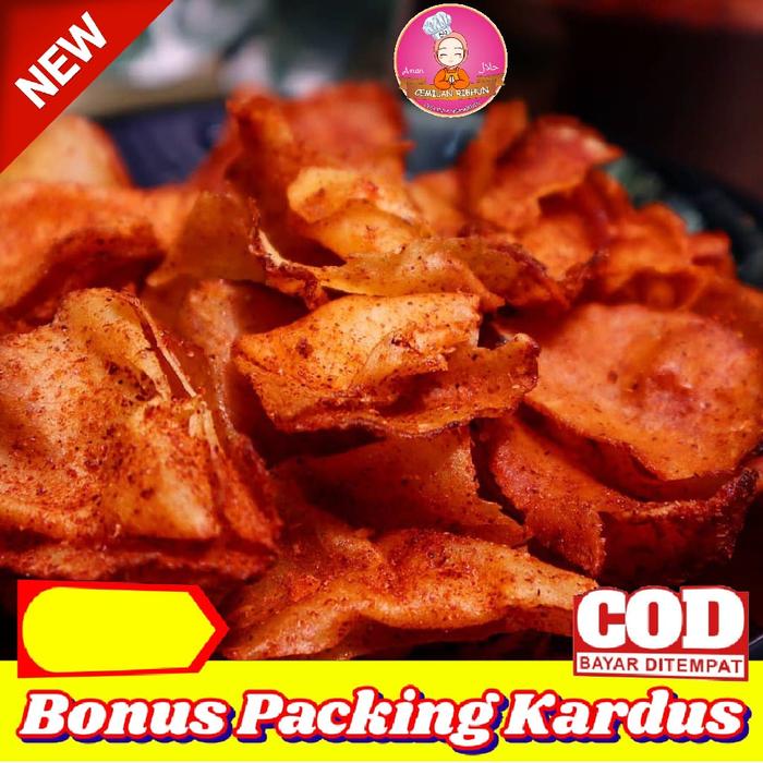 Gambar [1Kg] Keripik Singkong Keju / Chuba Keripik Singkong Renyah Gurih - KRIPSET, 1Kg dari Raos Rasa undefined Tokopedia