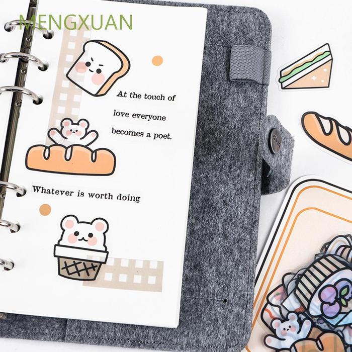 Gambar 40 Pcs Set Stiker Perekat Desain Kartun Makan Estetik Untuk Alat Tulis dari QQL cell undefined Tokopedia
