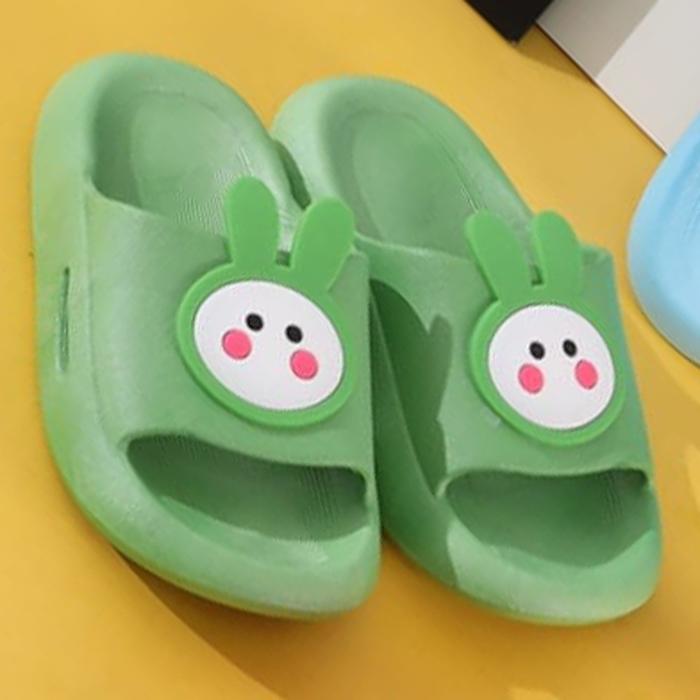 Gambar 919-RB KCSLKLC Sandal Anak Bunny Gemoy Kelinci Unyu Jelly Import - Hijau, 26-27 dari Sepatu Trendi undefined Tokopedia