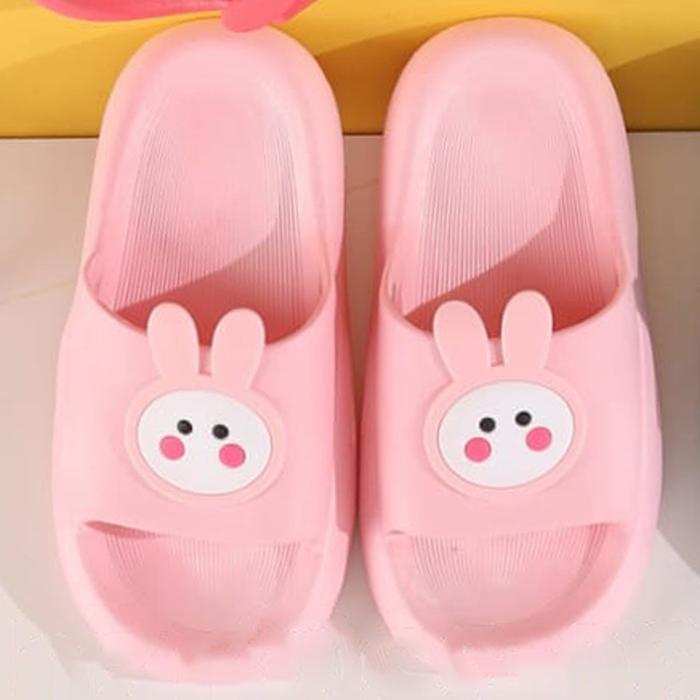 Gambar 919-RB KCSLKLC Sandal Anak Bunny Gemoy Kelinci Unyu Jelly Import - Pink, 24-25 dari Sepatu Trendi undefined Tokopedia