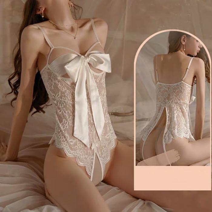 Gambar Babydoll Seksi Underwear Lace transparant Baju Tidur Dewasa Wanita hot - Putih/A dari baeBe Shop undefined Tokopedia