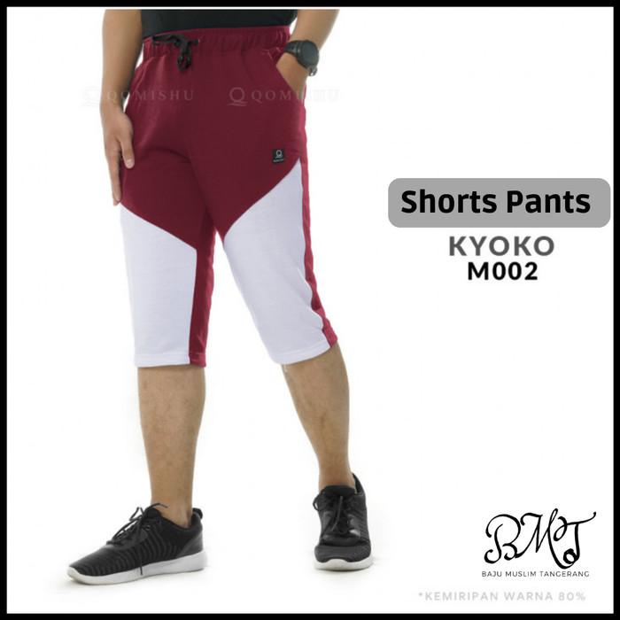 Gambar Celana sepeda - Celana pendek Runing pria - celana olahraga pria Kyoko - maroon, L dari Syiima Store undefined Tokopedia