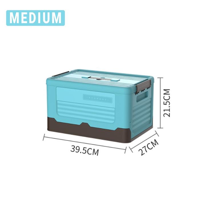 Gambar Box Container Plastik Serbaguna Organizer Baju Buku Mainan-BC002/003 - MEDIUM, Orange dari Malaika -ID undefined Tokopedia