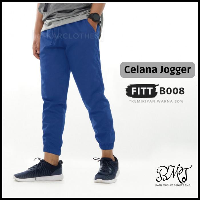 Gambar Celana Jogger Slimfit Unisex SlimFit M - 5Xl Sirwal Joger Afkar - 5XL, Biru Muda dari Hasan Muslim Store undefined Tokopedia