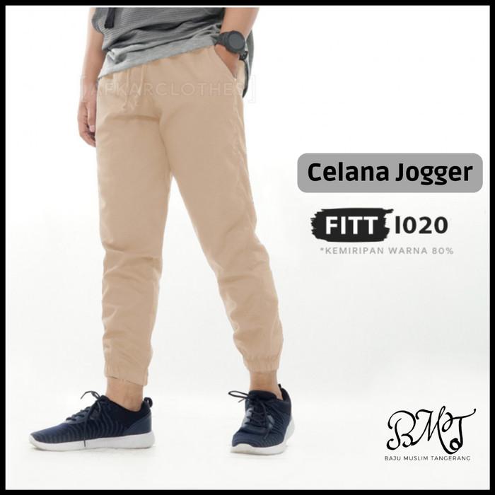 Gambar Celana Jogger Slimfit Unisex SlimFit M - 5Xl Sirwal Joger Afkar - L, Biru Muda dari Hasan Muslim Store undefined Tokopedia
