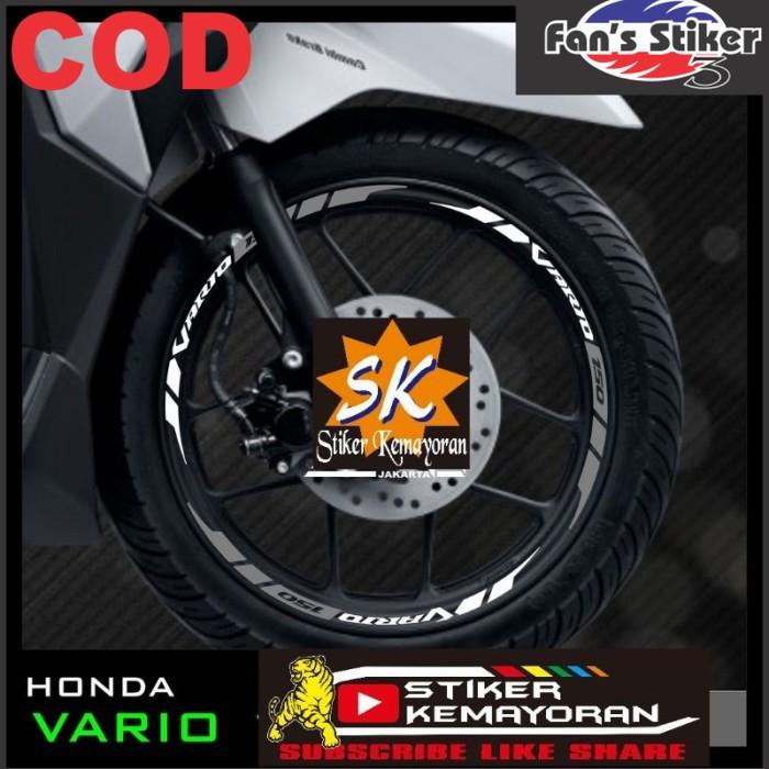 Gambar BARU cutting stiker list velg honda vario 110,125,150 new desain - Abu-abu, vario 110 dari VELIN TF321 undefined Tokopedia
