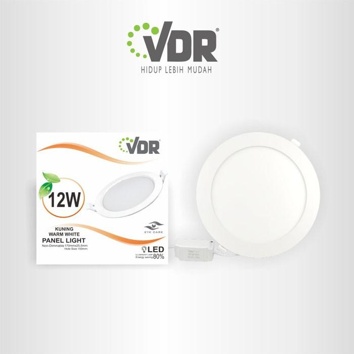 Gambar VDR LED Panel Light 12 Watt V-212-1PLW Putih Kuning - Kuning dari Accsupermart undefined Tokopedia