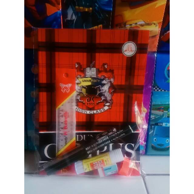 Gambar Paket Murah 33 Stationery Set Alat Tulis Set Hadiah Lomba dari nadiroh150 undefined Tokopedia