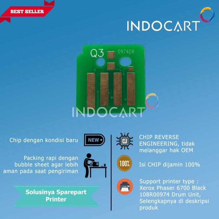 Gambar Chip 108R00974 108R00971 108R00972 108R00973-Xerox Phaser 6700 Drum - Black dari IndoCart HM2 Kota Administrasi Jakarta Pusat Tokopedia