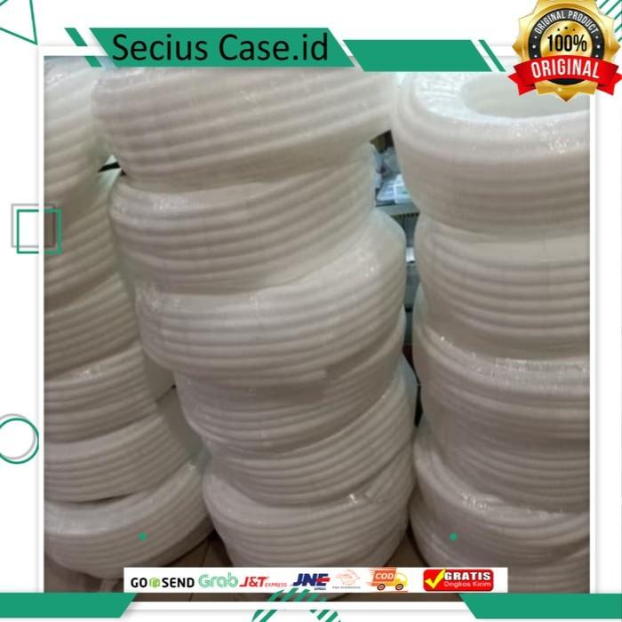 Gambar SELANG KABEL FLEXIBLE FLEKSIBEL 20MM POLOS - Putih - Putih dari AsherToys undefined Tokopedia