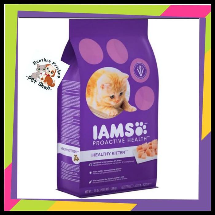Iams Kitten Makanan Anak Kucing Chicken 1kg Mrip Proplan Royal Canin