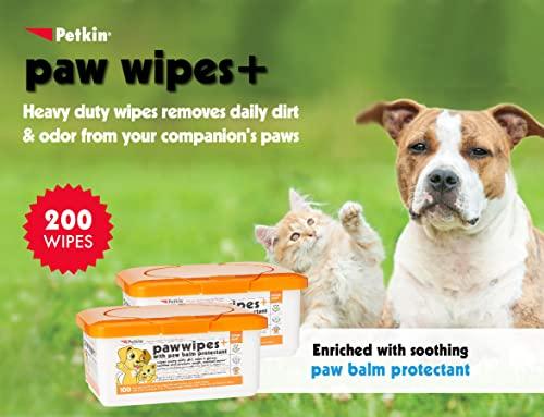 Gambar Petkin Paw Wipes Plus, 100 Orange Scented Wipes dari Pets USA undefined Tokopedia