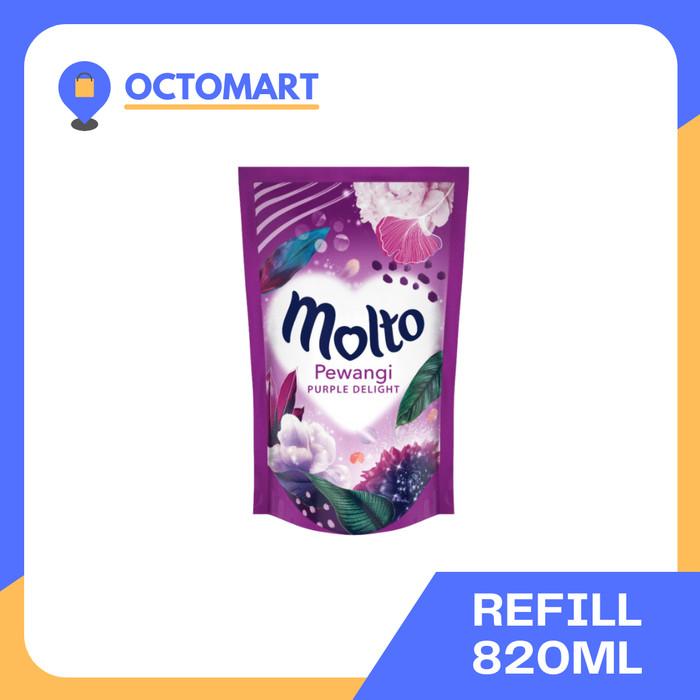 Gambar MOLTO Pewangi Pakaian Refill 765ML Varian Soft & Fresh / Active Fresh / Sport Fresh / Hygiene Fresh 765 ML - Ungu dari OCTOMART_NEW undefined Tokopedia