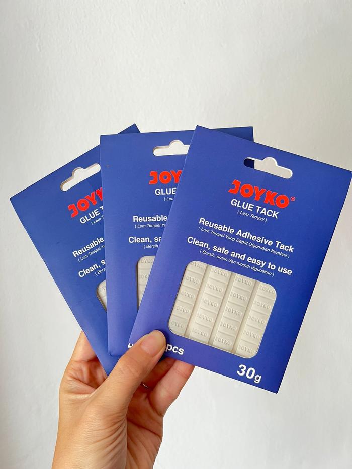 Gambar GLUE TACK JOYKO - Candle Mold Sealer Reusable - 48 Tacks dari RAICH_NEW undefined Tokopedia