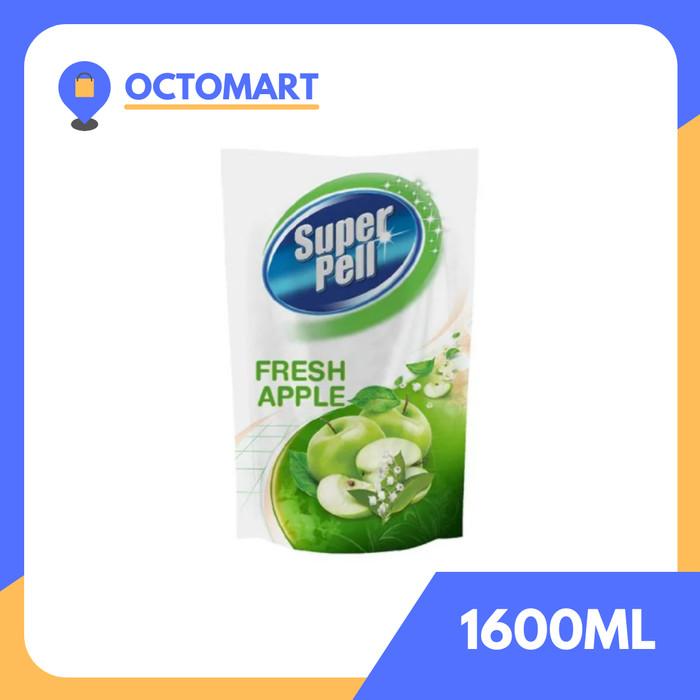 Gambar SUPERPELL / SUPER PELL Pembersih Lantai 1600ML Semua Varian 1600 ML / 1.6L / 1.6 L - Fresh Apple dari OCTOMART_NEW undefined Tokopedia