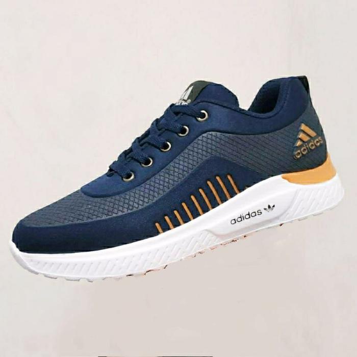 Gambar Sepatu Sneakers Wanita pria Sepatu Olahraga - Viral ID Emboss Terbaru - Hitam, 43 dari RumahFashion99 undefined Tokopedia