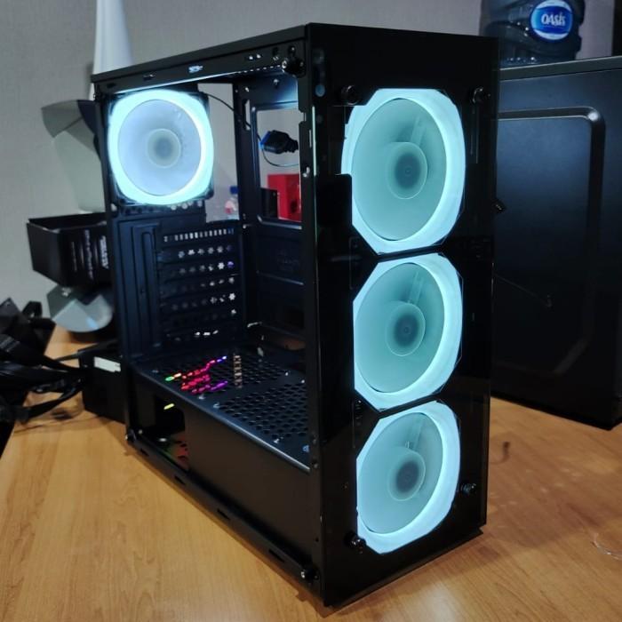Gambar PC Case Enlight Infinity Vesta - FAN PUTIH dari one it solution undefined Tokopedia