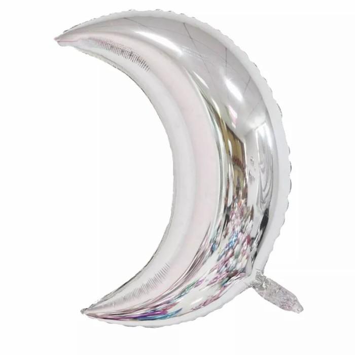 Gambar Balon Foil Bulan Sabit / Balon Bulan / Balloon Moon - biru tua dari Dunia balon party undefined 3 Tokopedia