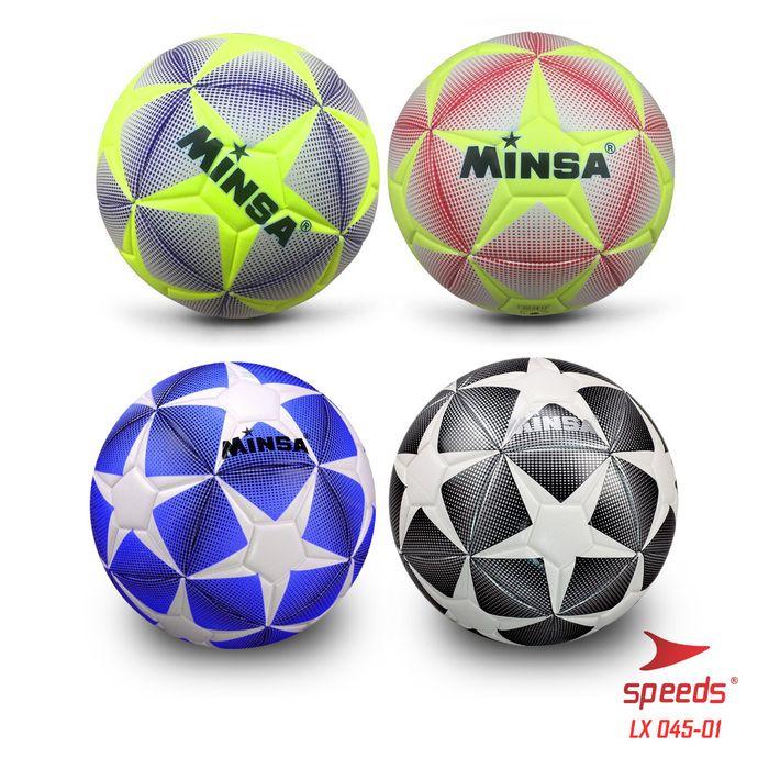 Gambar Bola Futsal Bola Kaki Sepak FootBall Minsa Size 5 62cm International - Biru dari Lbagstoremall undefined Tokopedia