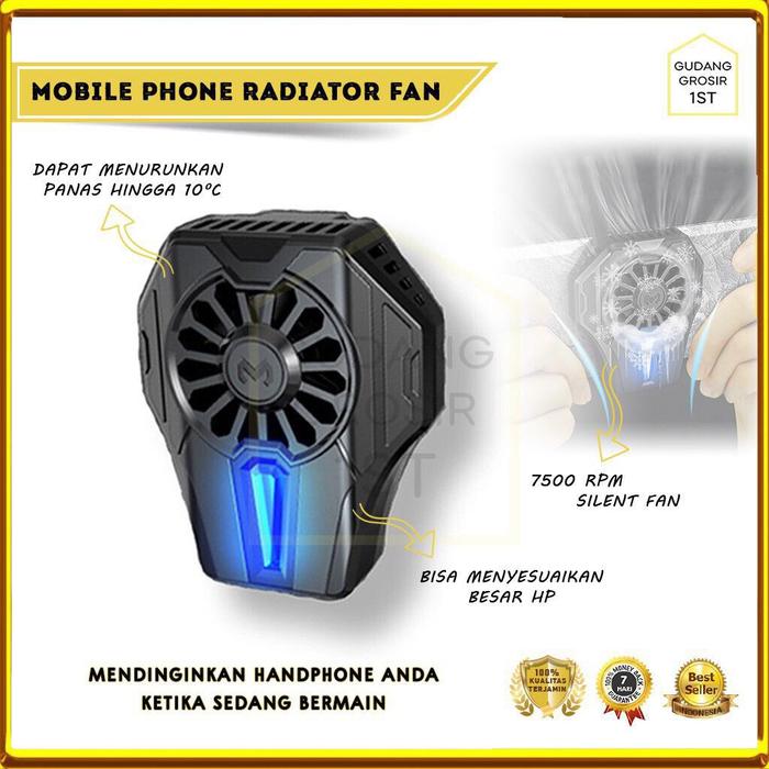 Gambar Radiator Pendingin Hp Memo DL01 Mobile Phone Cooler Coolingfan dari YASO store undefined Tokopedia
