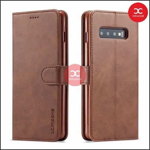 Jual Samsung Galaxy S10 S10+ Plus Case Flip Wallet Case Premium