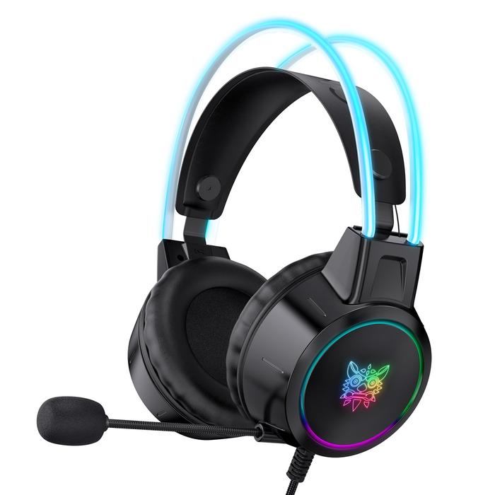 Jual Onikuma X15 PRO Headset Gaming Kabel RGB PS4 Jack Untuk