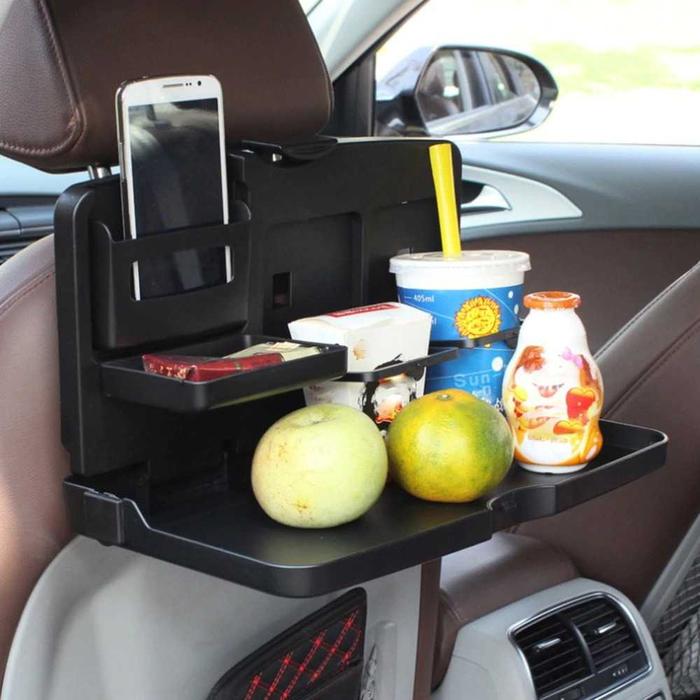Gambar Meja Lipat Kursi Mobil Car Seat Organizer Multifunction Foldable Table dari Podomoro.id undefined Tokopedia