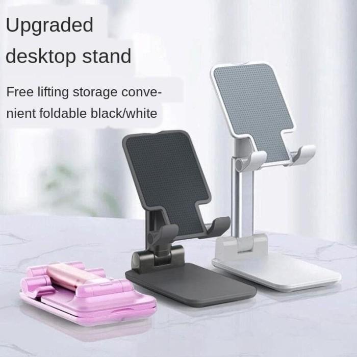 Gambar Liftable Foldable Phone Holder Stand HP / Dudukan HP Folding Desktop - Hitam dari LS Store Pontianak undefined Tokopedia
