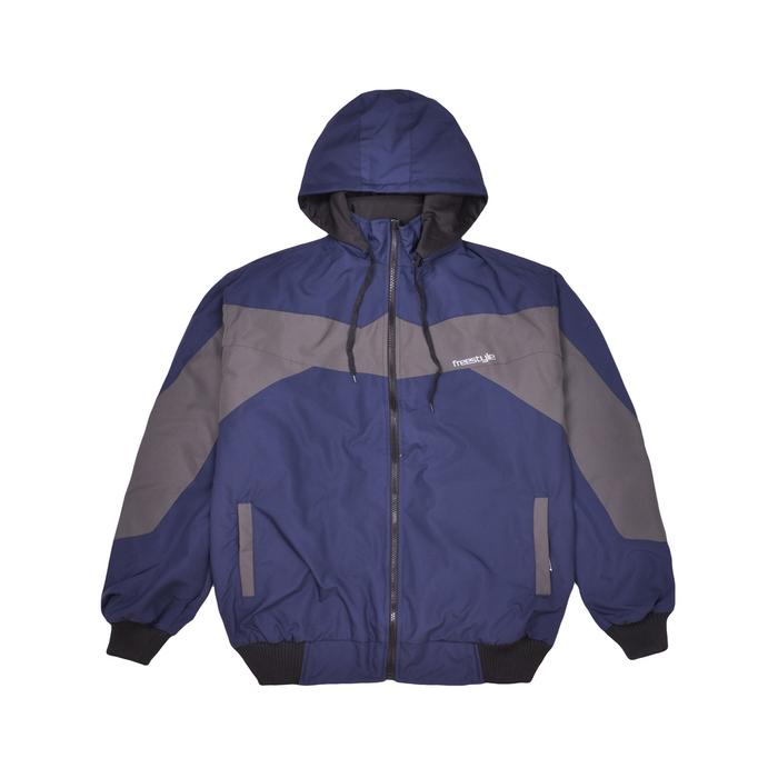 Gambar Freestyle Jaket Parasut Pria Bolak Balik Navy Grey Waterproof M-5XL - Navy - Grey, XXXL dari Freestyle Jaket undefined Tokopedia