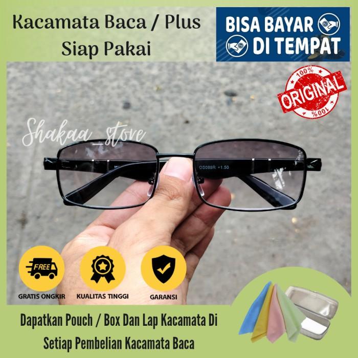 Gambar Baru Kacamata 2 Fungsi Baca Dan Jalan Warna Gradasi Dan Bening - Hitam, +300 dari Kedai Arsyad_NEW undefined Tokopedia