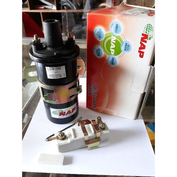 Gambar Koil Tabung Universal/ Ignition Coil Mobil Bensin T120/ L300/ Carry/ dari Hasil Motor undefined Tokopedia