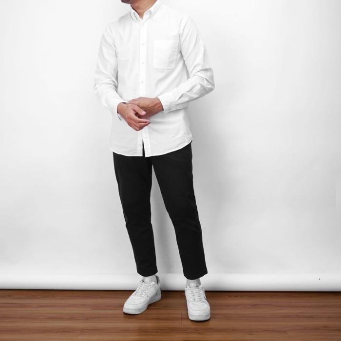 Jual Kemeja Uniqlo Long Sleeve Oxford 
