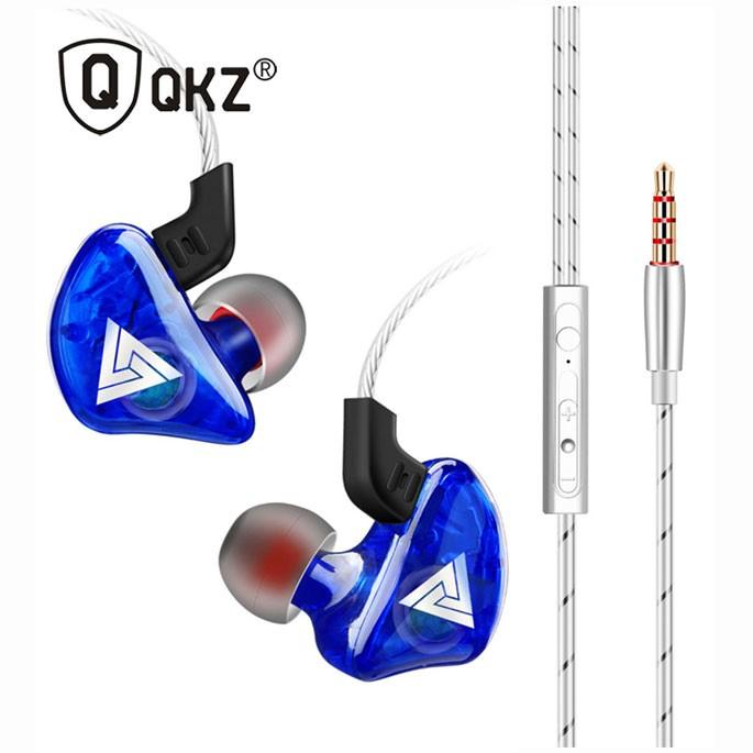 Gambar Headset QKZ CK5 Earphone HiFi with Mic for Smartphone-Laptop - Biru dari Jogja Premium Store undefined Tokopedia