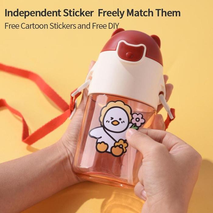 Gambar BOTOL MINUM ANAK SELIYA ANIMASI KARTUN - Merah dari widi market_NEW undefined Tokopedia