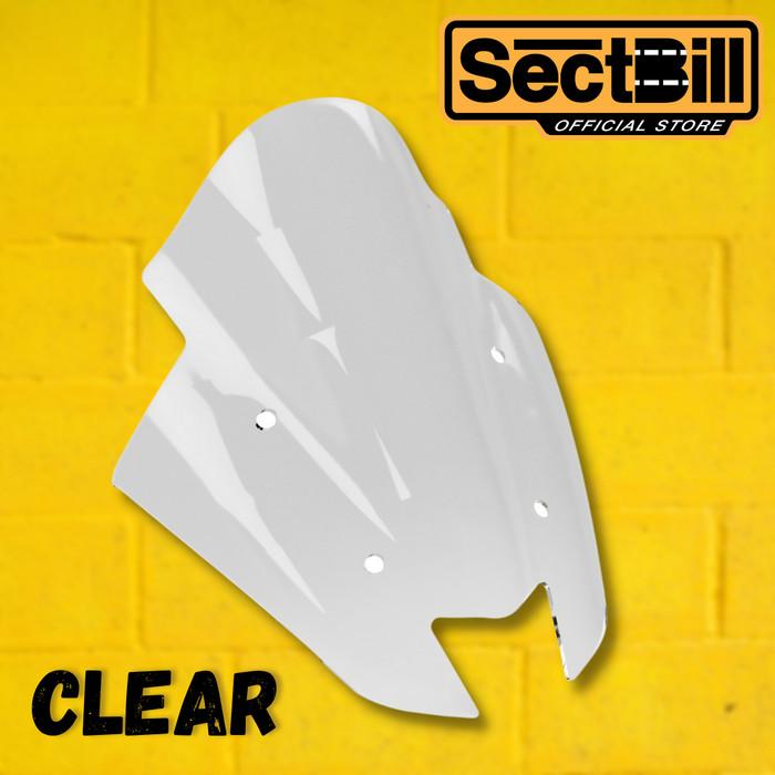 Gambar Windshield Visor Sectbill NMAX NEW TYPE TDR Premium Tebal 3mm - Clear dari MOTOFREED undefined Tokopedia