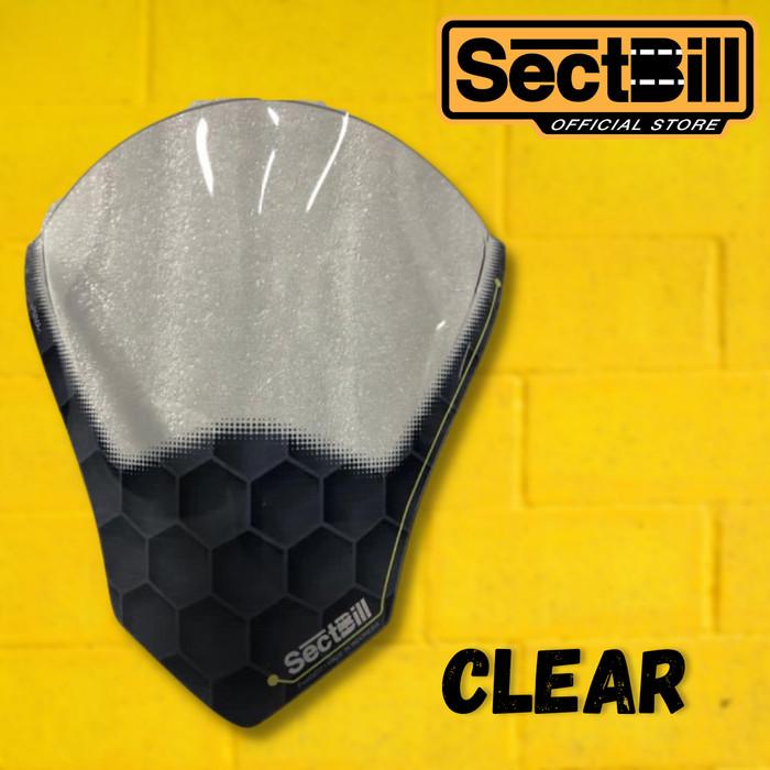 Gambar Visor Windshield Yamaha FREEGO Sectbill Premium Tebal 3mm - Clear (Putih) dari MOTOFREED undefined Tokopedia
