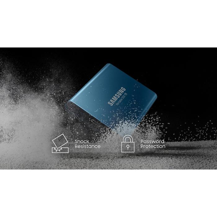 Jual SAMSUNG PORTABLE SSD T5 External 250GB 500GB 1TB 2TB USB - Main Image