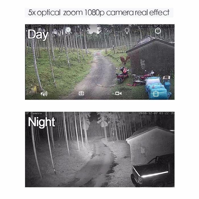 Gambar 3G 4G SIM Card Security IP Camera 1080P HD PTZ 5X Zoom SSS dari PRO shopping center undefined Tokopedia