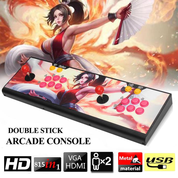 Gambar Kotak Pandora 4S Konsol Arcade Stik Ganda 815 Game Panel Video HD - Hitam dari Arieleza Store undefined Tokopedia