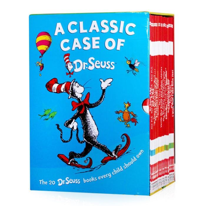 Gambar a classic case of dr seuss 20 books - box normal dari bestshopstore1 undefined Tokopedia