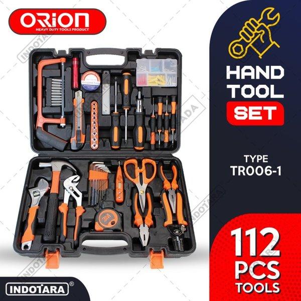 Gambar perkakas Hand Toolset Tool Kit Set Toolkit Toolbox Orion - TR006-1 14 dari EviAssodiqin shop undefined Tokopedia