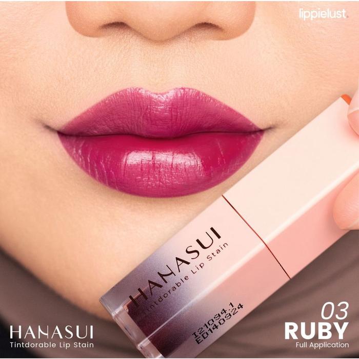 Gambar Hanasui Lip Stain liptint - RUBY dari kosmetiksyh undefined Tokopedia