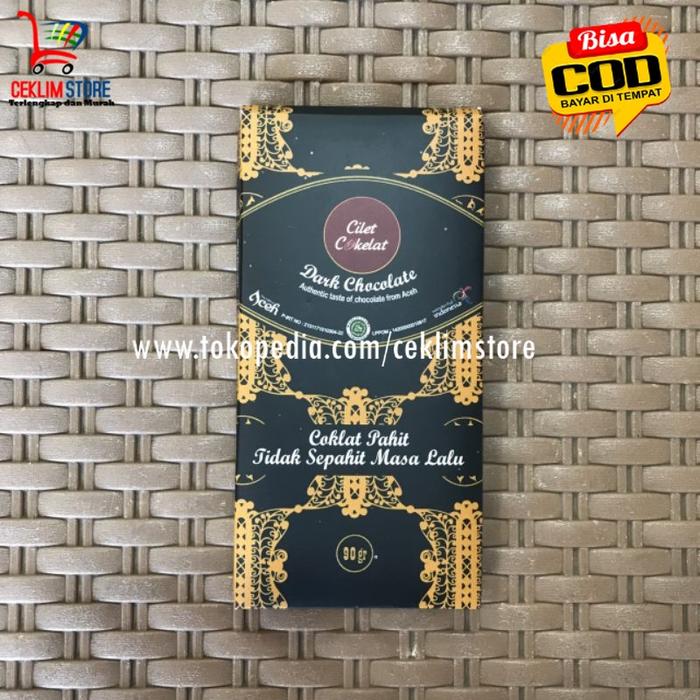 Gambar Coklat cilet asli khas Aceh - Dark Coklat dari Ceklimstore undefined Tokopedia