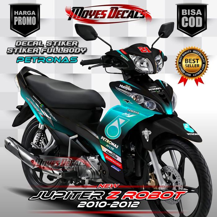 Modifikasi Jupiter Z 2009 Hitam Merah