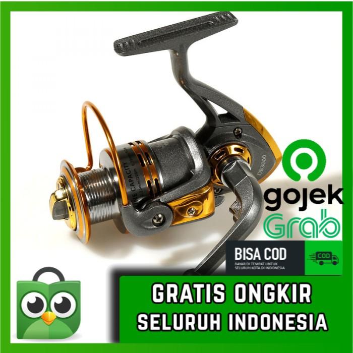 Gambar Debao Gulungan Pancing DB3000A Metal Fishing Reel 10 Ball Bearing - Gold dari FOURVI SPORT SHOP undefined Tokopedia