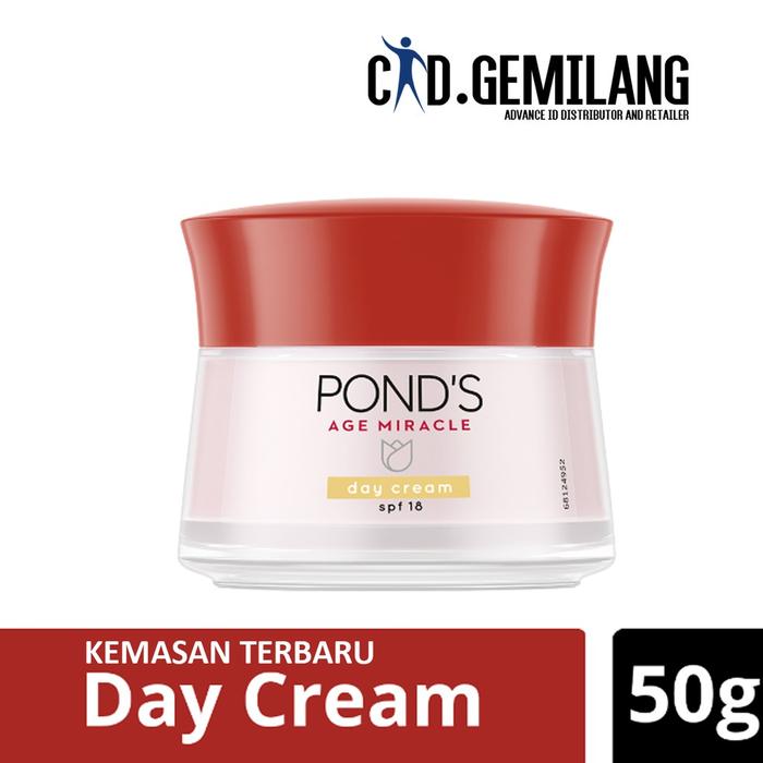 Gambar [BARU] PONDS AGE MIRACLE DAY CREAM 50 G MOISTURIZER KRIM WAJAH Diskon dari zoezemira shop undefined Tokopedia